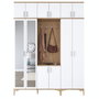 Hanah Home Soporte de Entrada EA157 - 4501 Nogal y Blanco